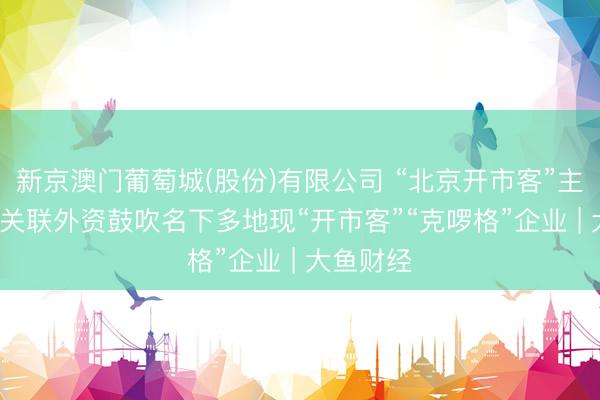 新京澳门葡萄城(股份)有限公司 “北京开市客”主体刊出， 关联外资鼓吹名下多地现“开市客”“克啰格”企业 | 大鱼财经
